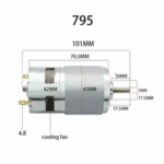 Четков мотор 795 с 6000 оборота - Image 4